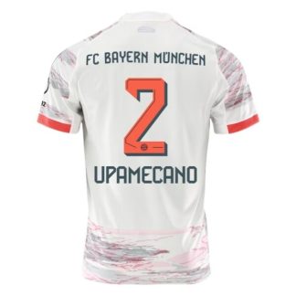 Nogometni dresi FC Bayern Munich Gostujoči 2025-26 Moški tisk Dayot Upamecano 2