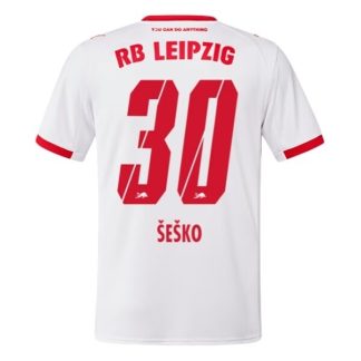 Nogometni dresi RB Leipzig Domači 2025-26 z imenom Benjamin Sesko 30