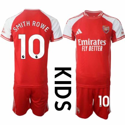 Otroški Nogometni dresi kompleti z imenom Arsenal Emile Smith Rowe 10 Domači 2025-26