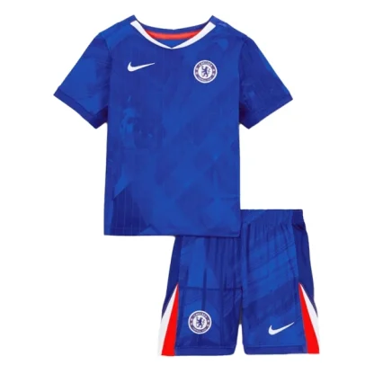 Otrošk Nogometni dresi kompleti Chelsea Domači 2025-26 Jadon Sancho 19