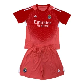 Kupiti Otroški Nogometni dresi kompleti Real Madrid Vratar Rdeča 2025-26