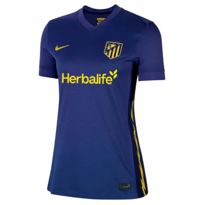Nogometni Dresi Atletico Madrid Gostujoči 2025-26 Ženski Kratek Rokav