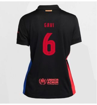 Nogometni Dresi Barcelona Gostujoči 2024-25 Ženski tisk Paez Gavi 6