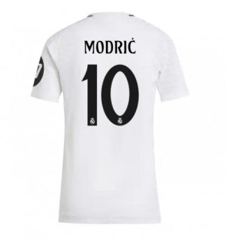 Poceni Nogometni Dresi Real Madrid Domači 2024-25 Ženski tisk Luka Modric 10