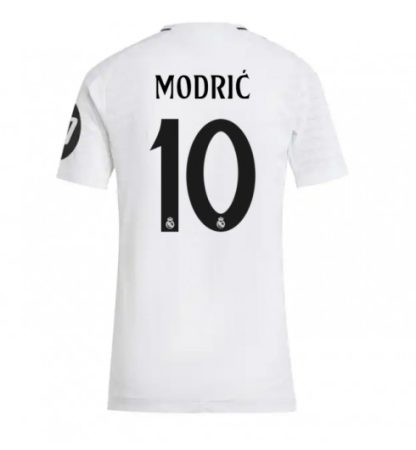 Poceni Nogometni Dresi Real Madrid Domači 2024-25 Ženski tisk Luka Modric 10