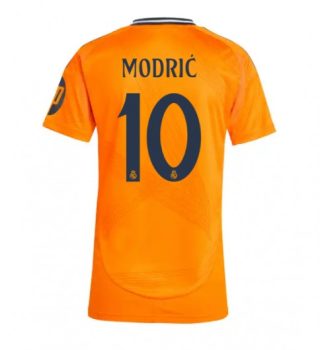 Poceni Nogometni Dresi Real Madrid Gostujoči 2024-25 Ženski tisk Luka Modric 10