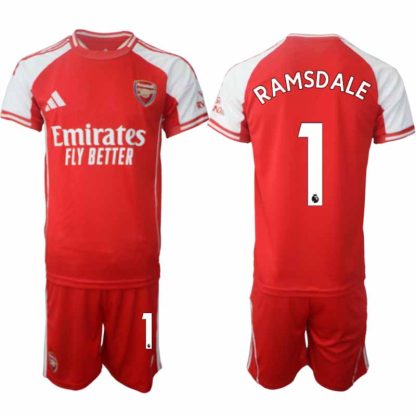 Prodajo Moški Nogometni dresi Kompleti Arsenal Domači 2025-26 Aaron Ramsdale 1