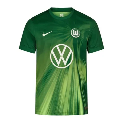 Moški Nogometni dresi VFL Wolfsburg Domači zelena Kratek Rokav 2025-26