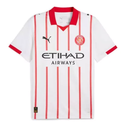 Poceni Nogometni dresi Girona FC Domači 2025-26 Moški Kratek Rokav