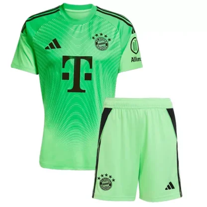 Poceni Otroški Nogometni dresi za otroke FC Bayern Munich Vratar 2025-26