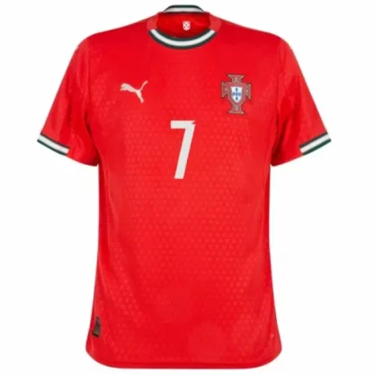 Otroški Nogometni dresi za otroke Portugalska Domači 2025-26 Cristiano Ronaldo 7