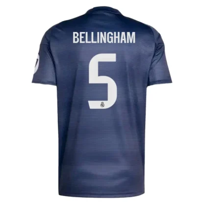 Nogometni dresi kompleti za otroke Real Madrid Gostujoči 2025-26 Jude Bellingham 5