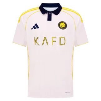 Kupiti Moški Nogometni dresi Al-Nassr Tretji 2025-26 z lastnim tiskom