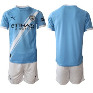 Moški Nogometni dresi kompleti Manchester City Domači 2025-26 prodaja