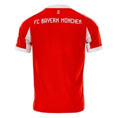 Poceni Nogometni dresi FC Bayern Munich Domači 2025-26 Moški Kratek Rokav