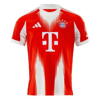 Poceni Nogometni dresi FC Bayern Munich Domači 2025-26 Moški Kratek Rokav