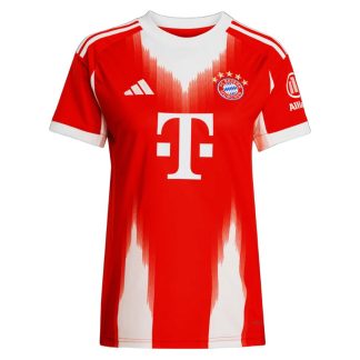 Nogometni dresi FC Bayern Munich Domači 2025-26 Ženski Kratek Rokav