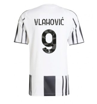 Poceni Nogometni Dresi Juventus Domači 2025-26 Moški Dusan Vlahovic 9