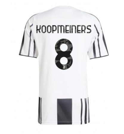Poceni Nogometni Dresi Juventus Domači 2025-26 Moški Teun Koopmeiners 8