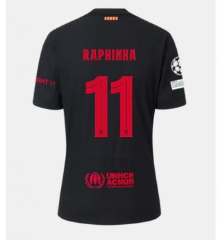 Nogometni dres Barcelona Gostujočii 2024-25 Moški tisk Raphinha Belloli 11