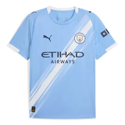 Nogometni dresi Manchester City Domači 2025-26 Moški tisk Erling Haaland 9