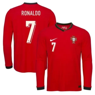 Moški Nogometni dresi Portugalska Reprezentance Domači 2025-26 Cristiano Ronaldo 7