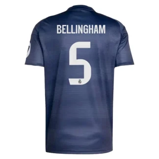 Nogometni dresi Real Madrid Gostujoči 2025-26 Moški Jude Bellingham 5