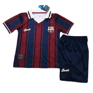 Poceni Otroški Nogometni Dres za otroke FC Barcelona 2025-26-125th