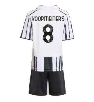 Nogometni Dresi kompleti Juventus Domači 2025-26 Otroški Teun Koopmeiners 8
