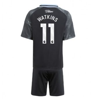 Nogometni dresi Kompleti za otroke Aston Villa Gostujoči 2025-26 Ollie Watkins 11