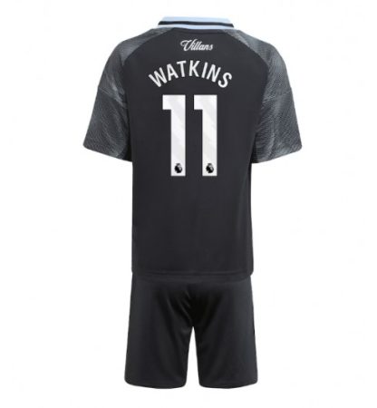 Nogometni dresi Kompleti za otroke Aston Villa Gostujoči 2025-26 Ollie Watkins 11