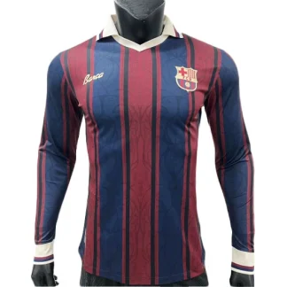 Poceni Nogometni Dres FC Barcelona 2025-26-125th Moški Dolgi Rokav