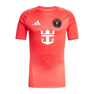 Poceni Nogometni dresi Inter Miami CF Vratar 2025-26 Moški Rdeča