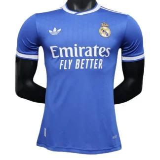 Poceni Nogometni dresi Real Madrid Tretji 2025-26 Moški modra