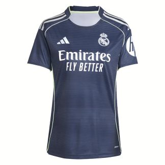 Poceni Ženski dresi Real Madrid Gostujoči 2025-26 Kratek Rokav
