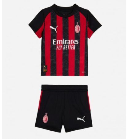 Otroški Nogometni dresi za otroke AC Milan Domači 2025-26 Theo Hernandez 19