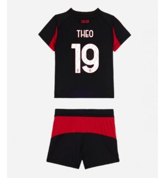 Otroški Nogometni dresi za otroke AC Milan Domači 2025-26 Theo Hernandez 19