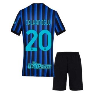 Nogometni dresi Komplet za otroke Inter Milan Domači 2025-26 Hakan Calhanoglu 20