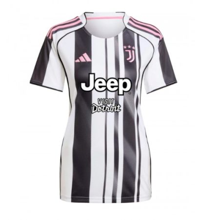 Ženski Nogometni Dresi Juventus Domači 2025-26 z Imenom