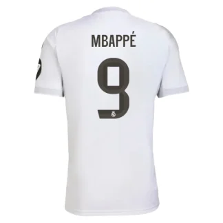 Nogometni dresi Real Madrid Domači 2025-26 Moški Kylian Mbappé 9