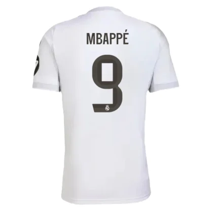 Nogometni dresi Real Madrid Domači 2025-26 Moški Kylian Mbappé 9