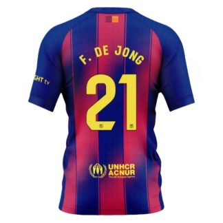 Kupiti Nogometni dresi FC Barcelona Domači 2025-26 Frenkie de Jong 21