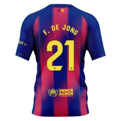 Kupiti Nogometni dresi FC Barcelona Domači 2025-26 Frenkie de Jong 21