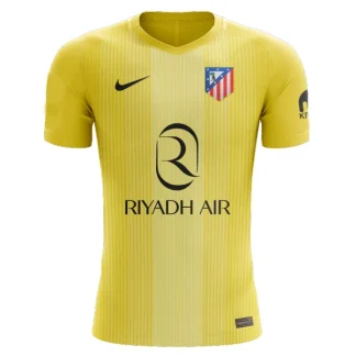 Poceni Nogometni Dresi Atletico Madrid Vratar 2025-26 Moški Kratek Rokav