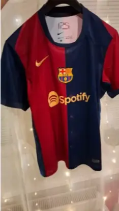 Poceni Moski Nogometni dresi Barcelona Domaci 2024-1.webp