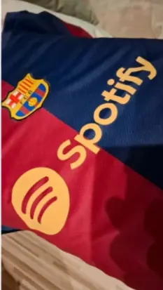 Poceni Moski Nogometni dresi Barcelona Domaci 2024.webp