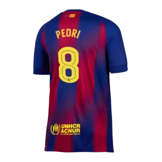 Poceni Nogometni dresi FC Barcelona Domači 2025-26 Pedri Gonzalez 8