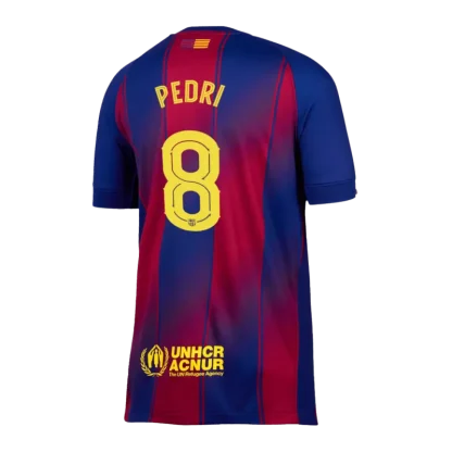 Poceni Nogometni dresi FC Barcelona Domači 2025-26 Pedri Gonzalez 8