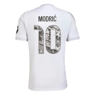 Nogometni dresi Real Madrid Domači 2025-26 Moški bela Luka Modric 10
