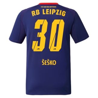 Moški Nogometni dresi RB Leipzig Gostujoči 2025-2026 tisk Benjamin Sesko 30